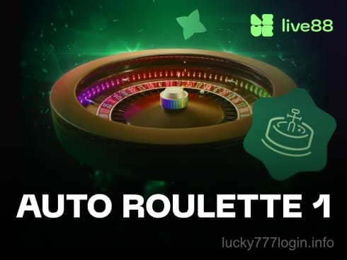 Auto Roulette 1 Game Image